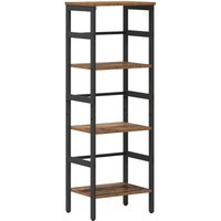 Bookshelf Old Wood 40 x 29.5 x 115 cm Engineered Wood vidaXL