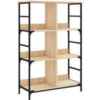 Vidaxl - Bookshelf Sonoma Oak 78.5x33x117.5 cm Engineered Wood