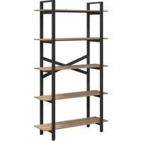 Bookshelf Artisan Oak 100 x 33.5 x 178 cm Engineered Wood vidaXL