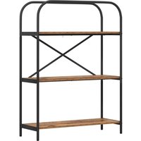 Bookshelf Old wood 80 x 30 x 109 cm Engineered wood vidaXL