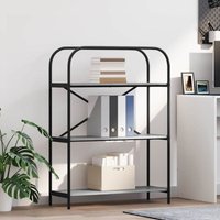 Bookshelf Grey sonoma 80 x 30 x 109 cm Engineered wood vidaXL