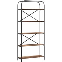 Bookshelf Old wood 80 x 30 x 183 cm Engineered wood vidaXL