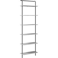 Bookshelf Grey sonoma 60 x 24 x 203 cm Engineered wood vidaXL