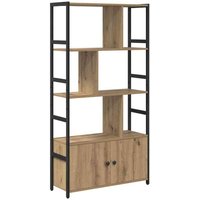 Vidaxl - Bookshelf Artisan oak 80 x 30 x 155.5 cm Engineered wood