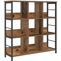 Bookshelf Old Wood 102 x 32 x 104.5 cm Engineered Wood vidaXL