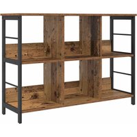 Bookshelf Old Wood 102 x 32 x 72.5 cm Engineered Wood vidaXL