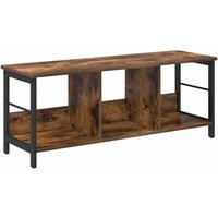 Bookshelf Smoked Oak 102 x 32 x 40.5 cm Engineered Wood vidaXL