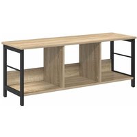 Bookshelf Sonoma Oak 102 x 32 x 40.5 cm Engineered Wood vidaXL