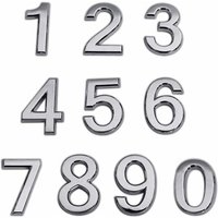 Briefcase number, Hausnummernaufkleber (0-9), Gestaltung von Straßennummernaufklebern, Hausnummer für die Haustür, Hausnummerndesign für Büro,
