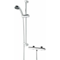 Bristan - Zing Cool Touch Bar Mixer Shower with Shower Kit