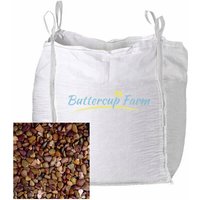 Brown and Cream - Decorative Stone - Premium Aggregate Bulk Bag - 850 Kilos