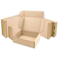 500 x 12x10x4" Brown Die Cut Postal Shipping Boxes
