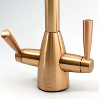 Scott&james - Danti Dual Handle Kitchen Mixer Tap - Copper - Copper - Copper Scott&james - Danti Dual Handle Kitchen Mixer Tap - Copper - Copper - Copper