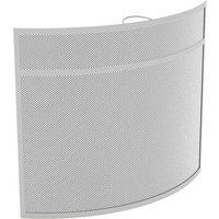 Buckton Fire Guard Fireplace Screen Fence, Nickel