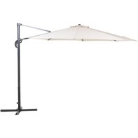 Cantilever Parasol 300 cm SAVONA Light Beige
