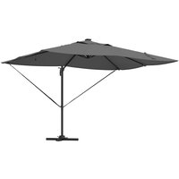 Cantilever Roma Parasol Anthracite and Black 352 x 251 x 265 cm CFW539523
