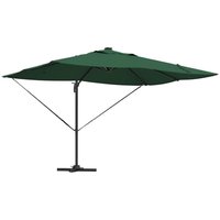 Cantilever Roma Parasol Green and Black 352 x 251 x 265 cm CFW981240