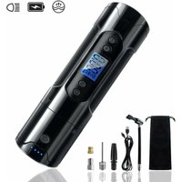 Car Air Pump Electric Compressor with 12V 150 PSI Battery Portable Air Compressor with LCD Display Digital Pressure Gauge with USB Cable for Bicycle,