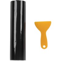 Car Van Windshield Sun Strip Glossy Black 140x20cm Universal PVC Windshield Sticker for Automobiles