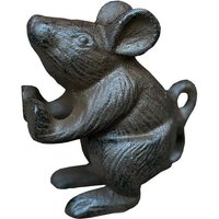 Selections - Cast Iron Decorative Mouse Doorstop