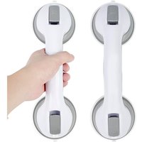 Ccykxa - 2 Suction Cup Handle, Shower, Shower Grab Bar, Bathroom Bay Window Toilet Grab Bar, Bathtub Safety Handle, No Drilling Removable, for