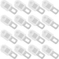 CCYKXA 50-Pack Sliding Curtain Rollers, Silent Rollers for Curtain Tracks, Sturdy Accessories for Home