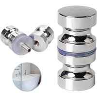 Ccykxa - Bathroom Door Handle, 1 Pcs Glass Shower Door Knob, Aluminum Alloy Shower Door Handle for Bathroom Office Hotel