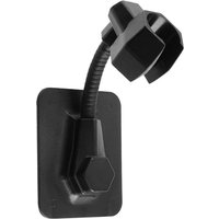 CCYKXA (Black). Shower head holder, no drilling required, 360° adjustable, bathroom accessory
