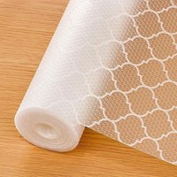 CCYKXA Drawer Liner 30 x 300 cm Non-Adhesive Kitchen Drawer Protector Plastic EVA Mat for Refrigerator, Cupboard, Shelves, Furniture, Cabinets and