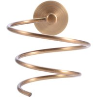 Hair Dryer Holder Wall Mounted Antique Solid Brass Bathroom Dryer Storage Rack Shelf Holder for Washroom Barbershop - Ccykxa