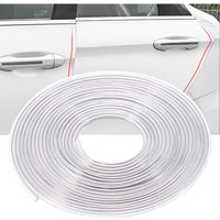 CCYKXA Transparent Car Door Seal with U-Shaped Accessories - Fits Most Cars (5m)