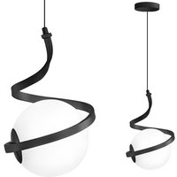 Ceiling Lamp Chandelier Toolight App1732-1cp Black Chrome