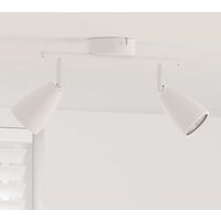 Ceiling Spotlight White 25.5 x 8 x 15.5 cm Steel Vidaxl