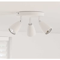 Ceiling Spotlight White 19 x 19 x 14.5 cm Steel vidaXL