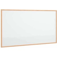 Magnetic Whiteboard with Solid Pine Wood Frame 100x55 cm Vidaxl