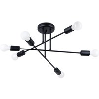 Chandelier norah 6R black