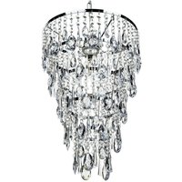 Chandelier ENTWASH Metal Silver