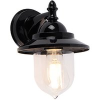 Classic Outdoor Wall Light Black IP44 - Oxford