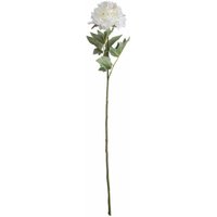 Hill Interiors - Classic Peony Artificial Plant - Fabric/Plastic - L13 x W13 x H69 cm - White