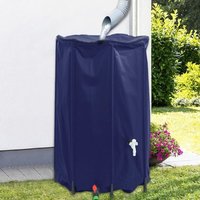 Water Tank with Tap Foldable 500 l pvc Vidaxl