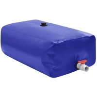 Water Tank with Tap Foldable 1500 l pvc Vidaxl