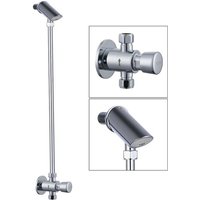 Buyaparcel - Commercial Timed Flow Exposed Non Concussive Shower + Anti Vandal Shower Head