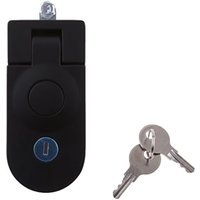 Compression lock, lever lock, sealed compression lever lock, adjustable, with 2 keys, for trailers, locker doors