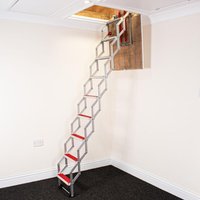Bps Access Solutions - 9ft Concertina Loft Ladder