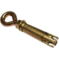 Concrete Ground Anchor Eye Bolts - M12 X 90MM - Pack of 50 (Threaded Shield Expansion Plug Masonry Cement)
