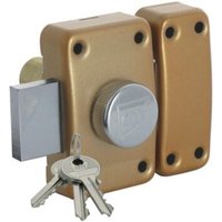 ISEO 10020452 City 25 Button Lock 45mm Cylinder