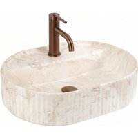 Countertop Washbasin Rea Marcela 50 Saturn Beige