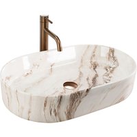 Countertop Washbasin Rea Nadia 60 Grey