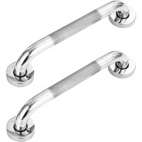 2Pcs 304 Stainless Steel Bathroom Grab Bars with Non-Slip Handle, for Bathtub, Toilet, Bathroom, Stair Railing - Csparkv