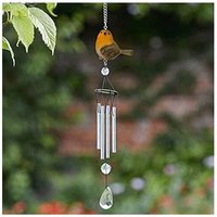 Decorative uv Resistant Robin Windchime